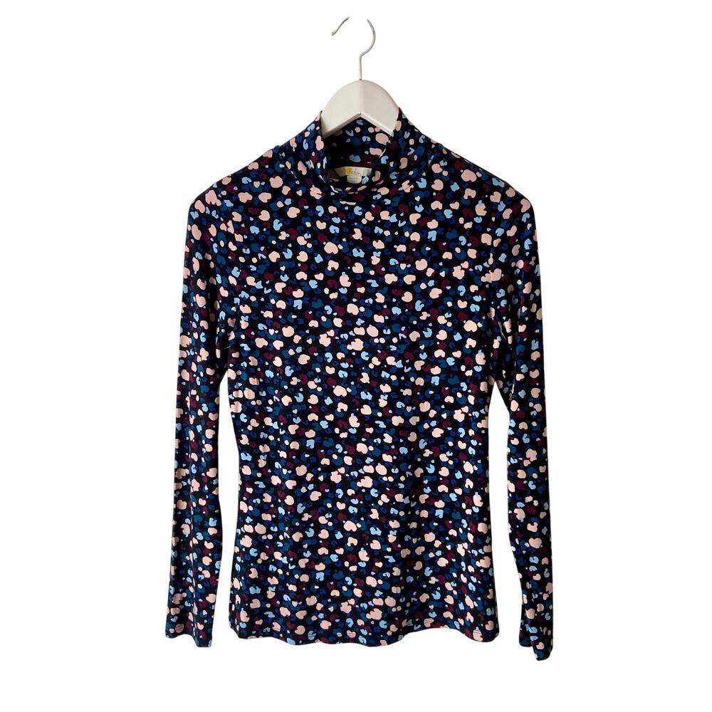 Boden Patterned Lightweight Turtleneck Size UK14/US10